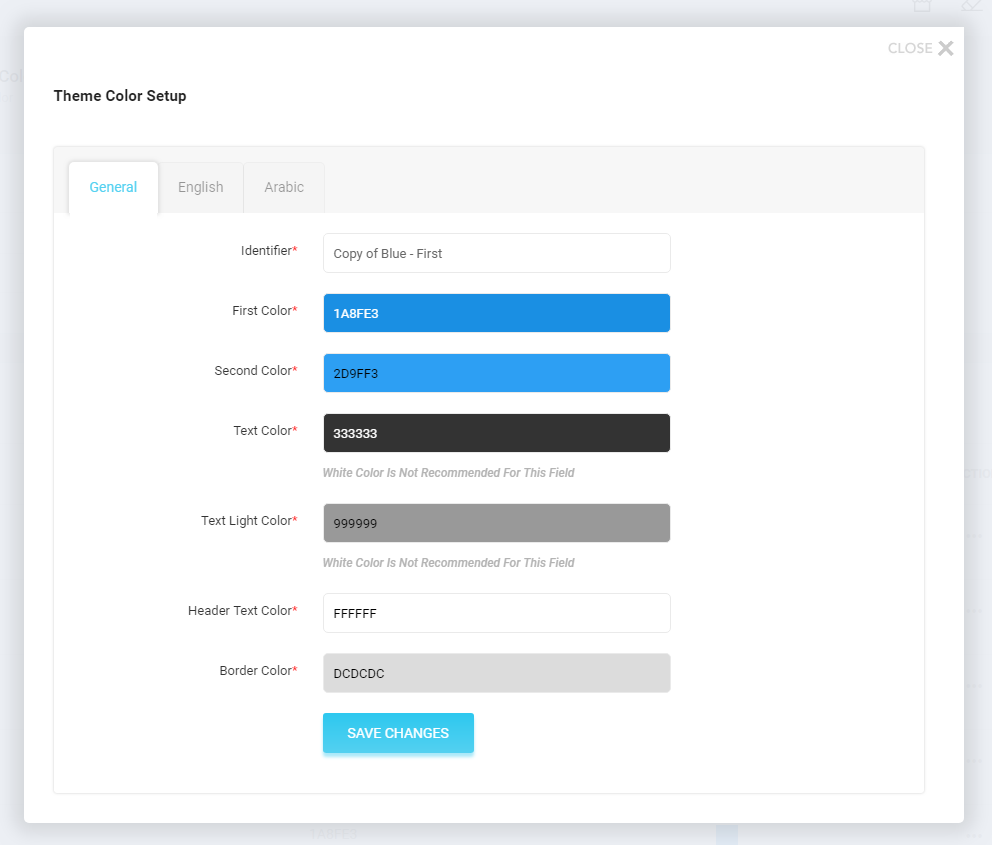 How can I change front-end colors as per my preference? - YoKart FAQs