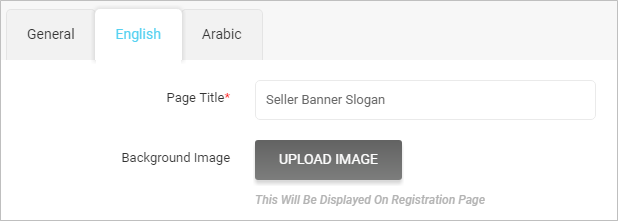 Upload YoKart Seller Registration Banner